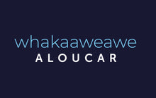 Load image into Gallery viewer, Navy Hoodie - whakaaweawe (Inspire)