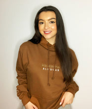 Load image into Gallery viewer, Caramel Hoodie -  kia atawhai (Be kind)
