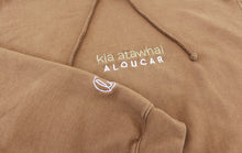 Load image into Gallery viewer, Caramel Hoodie -  kia atawhai (Be kind)
