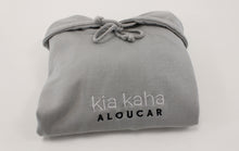 Load image into Gallery viewer, Grey Hoodie - kia kaha (Be strong)
